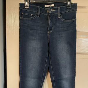 Levi’s 311 shaping skinny jeans in dark wash